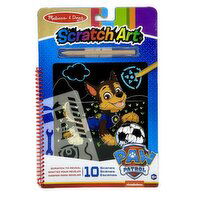 Melissa & Doug - Paw Patrol Scratch Art Chase, 1 Each