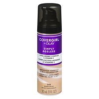 Cover Girl - +Olay Simply Ageless Foundation - Warm Beige, 30 Millilitre