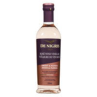 De Nigris - Rose Sweet Vinegar, 500 Millilitre