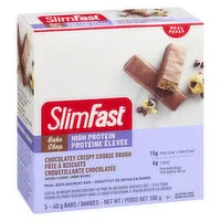 Slim Fast - Bake Shop Bars - Chocolate Crispy Cookie Dough, 5 Each