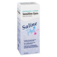 Bausch & Lomb - B&L Sensitive Eye Saline Plus Soltn, 355 Millilitre