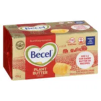 Becel - Plant Based Butter Bricks - Salted, 454 Gram