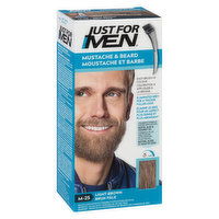 Just For Men - Mustache & Beard - Light Brown, 1 Each