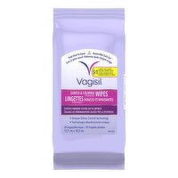 Vagisil - Gentle And Calming Wipes, 20 Each