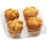 Bake Shop - Banana Muffin 4Pk, 4 Each