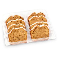 Bake Shop - Sliced Cake Carrot Cream Cheese Iced, 8 Each