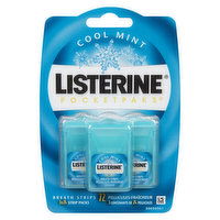 Listerine - Pocket Packs - Cool Mint, 3 Each