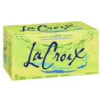 Lacroix - Sparkling Water - Lime, 8 Each