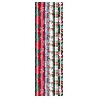 Plus Mark - Wrapping Paper/Gift Wrap, 30in 35 Sq Roll - Holiday Classics, 1 Each