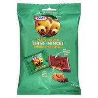 Kraft - Milk Chocolate Peanut Butter Thins, 136 Gram