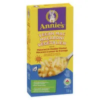 Annie's - Vegan Macaroni & Cheddar Flavour, 170 Gram