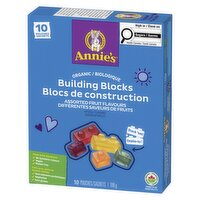 Annie's - Organic Fruit Snacks Building Blocks, 10 pouches, 198 Gram
