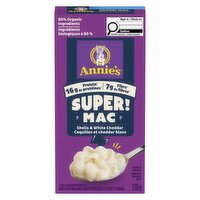 Annie's - Super Mac Shells & White Cheddar, 170 Gram