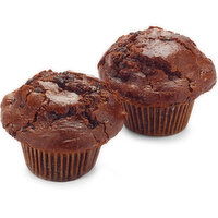 Bake Shop - Double Chocolate Muffin 4PK, 4 Each