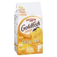 PEPPERIDGE FARM - Goldfish Baked Snack Crackers, Cheese Trio