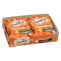 PEPPERIDGE FARM - Goldfish Baked Snack Crackers, Flavour Blasted Xtreme Cheddar Snack Pack, 26 Gram