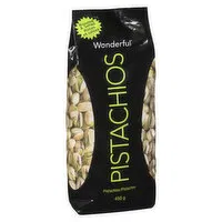 Wonderful - Pistachios Roasted & Salted, 450 Gram