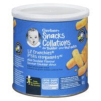 Gerber - Lil 'Crunchies Corn Snack - Mild Cheddar, 42 Gram