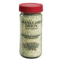 MORTON & BASSETT - Granulated Onion With Parsley, 64 Gram