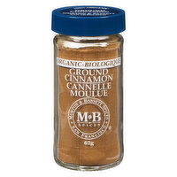 MORTON & BASSETT - Organic Ground Cinnamon, 65 Gram