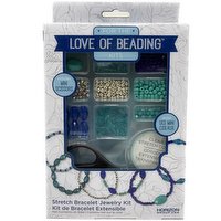 For the Love of Beading - Stretch Bracelet Jewelry Kit, 1 Each
