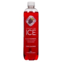 Sparkling Ice - Black Raspberry Sparkling Water, 503 Millilitre