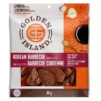 Golden Island - Pork Jerky, Korean BBQ Recipe, 80 Gram