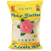 Pear Blossom - Pear Blossom White Calrose Rice, 15 Pound