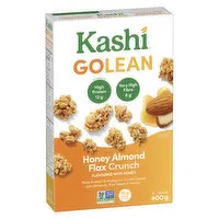 Kashi - Go Lean Honey Almond Flax Crunch Cereal, 400 Gram