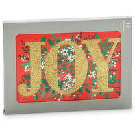 Paper Craft - JOY Christmas Cards, 1 Each