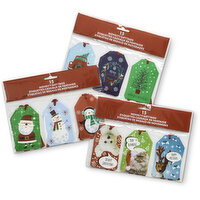 Papercraft - Novelty Christmas Gift Luggage Tags,15 Pack, 1 Each