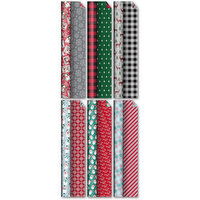 Papercraft - Christmas Reversible Gift Wrap, 3 Pack, 1 Each