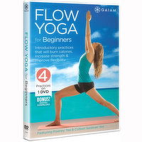 Gaiam - DVD - Flow Yoga For Beginners, 1 Each