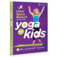 Gaiam - Yoga for Kids Outer Space Blastoff DVD, 1 Each