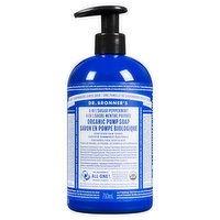 Dr Bronner - Pump Soap 4-in-1 Peppermint, 710 Millilitre