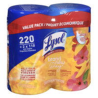 Lysol - Wet Cleaning Wipes Mango/Hbscs2x110ct