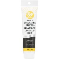 Wilton - Decorating Icing Tube, Black, 120 Gram