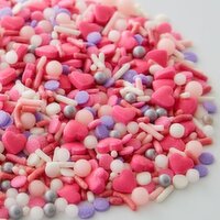 Wilton - Valentine Pink Purple Sprinkle Mix, 115 Gram