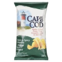 CAPE COD - Kettle Cooked Potato Chips - Sweet & Spicy Jalapeno, 220 Gram