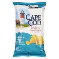 CAPE COD - Kettle Cooked Potato Chips - Sea Salt & Vinegar, 220 Gram