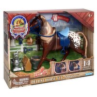 Blue Ribbon - Deluxe Horse Set - Appaloosa, 1 Each