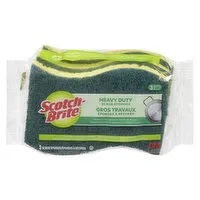 SCOTCH-BRITE - Heavy Duty Scrub Sponge, 3 Each