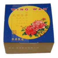 WING WAH - Mooncake with Lotus Seed Paste, 2 Yolks, 185 Gram