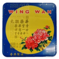 WING WAH - White Lotus Seed Paste Moon Cake, 185 Gram