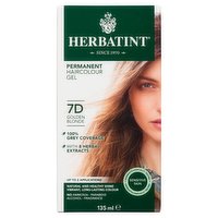 Herbatint - Permanent Haircolour Gel 7D Golden Blonde, 135 Millilitre