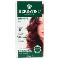 Herbatint - Permanent Haircolour Gel 4R Copper Chestnut, 135 Millilitre