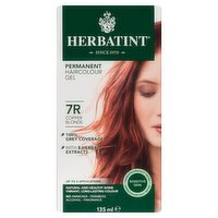 Herbatint - Permanent Haircolour Gel 7R Copper Blonde, 135 Millilitre