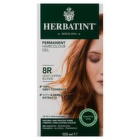 Herbatint - Permanent Haircolour Gel 8R Light Copper Blonde, 135 Millilitre