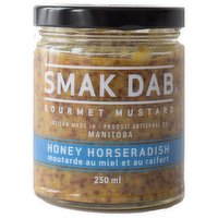 Smak Dab - Gourmet Mustard - Honey Horseradish, 250 Millilitre