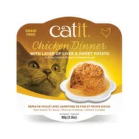 Cat it - Chicken Dinner with layer of Liver and Swet Potato, 80 Gram